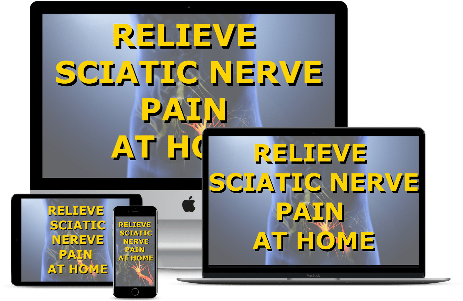 relieve sciatic nerve pain at home